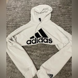 Adidas Cropped Hoodie